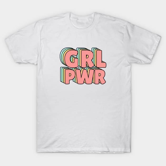 GRL PWR PASTEL T-Shirt by lukassfr